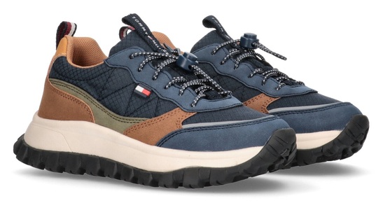 Tommy Hilfiger, Sneakers, Low Top Unisex Cognac 36, 