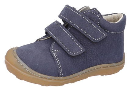 PEPINO, Pepino Halbschuh Chrisy blau (mittel), Klett-Lauflernschuhe CHRISY in see