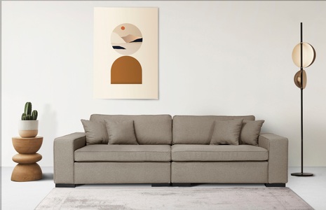 Guido Maria Kretschmer Home&Living, Guido Maria Kretschmer Home&Living 2-Sitzer »Skara XXL«, Lounge-Sofa XXL mit Federkern-Polsterung, in vielen Bezugsvarianten, auch recycelt, Guido Maria Kretschmer Home&Living 2-Sitzer »Skara XXL«, Lounge-Sofa XXL mit Federkern-Polsterung, in vielen Bezugsvarianten