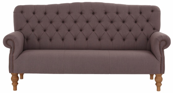HOME AFFAIRE, Home affaire 3-Sitzer »Lord«, mit echter Chesterfield-Knopfheftung und Ziernägeln, 