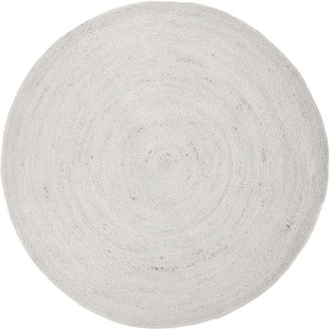 carpetfine, carpetfine Teppich »Nele Juteteppich Naturfaser«, rund, carpetfine Teppich »Nele Juteteppich Naturfaser«, rund, 6 mm Höhe, geflochtener Wendeteppich aus 100%Jute, in rund und oval, viele Grössen