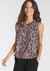 LAURA SCOTT, Laura Scott Blusentop, Laura Scott Blusentop, mit Leo-Print