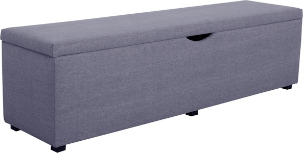 PLACES OF STYLE, Places of Style Hockerbank »Standard«, mit Stauraum, Breite 120 cm oder 160 cm, auch als Garderobenbank oder Bettbank geeignet, Places of Style Hockerbank »Standard«, Breite 120cm oder 160cm, auch als Garderobenbank oder Bettbank