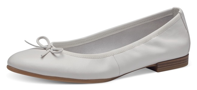 TAMARIS, Tamaris Ballerina, mit dekorativer Schleife, 