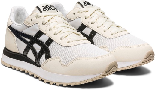 ASICS, Asics Tiger Runner Damen Sneaker Weiss, 