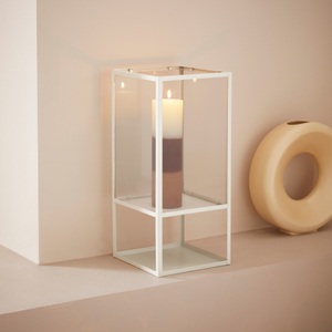 LeGer Home by Lena Gercke, LeGer Home by Lena Gercke Windlicht »Zhara«, (1 St.), aus Metall und Glas, LeGer Home by Lena Gercke Windlicht »Zhara«, (1 St.), aus Metall und Glas