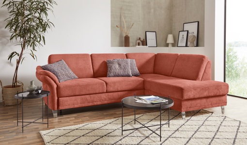 sit&more Ecksofa »Clio V«, wahlweise mit Bettfunktion und Bettkasten, inklusive Federkern