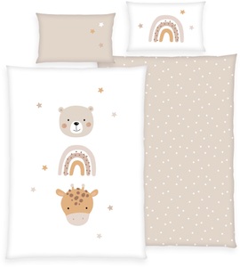 Baby Best Babybettwäsche »Little Friends«, (2 tlg.), mit liebevollem Motiv