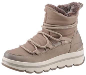 Tom Tailor, TOM TAILOR Winterboots, mit Fellimitat-Kragen, 