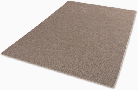 Schöner Wohnen Kollektion, SCHÖNER WOHNEN-Kollektion Teppich »Parkland 6351 220«, rechteckig, 5 mm Höhe, In- und Outdoor geeignet, eleganter Flachflorteppich, Schöner Wohnen - Tuft-/Webteppich Parkland - beige - Polypropylen - 120/180 cm