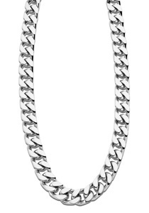 LOTUS STYLE, Lotus Style Edelstahlkette »LS1933-1/1«, Lotus LS1933-1/1 Halskette Herren