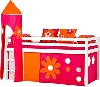 Hoppekids, Hoppekids Hochbett »Flowerpower«, 