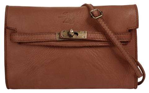 SAMANTHA LOOK, Samantha Look Umhängetasche, echt Leder, Made in Italy, Samantha Look Umhängetasche, echt Leder, Made in Italy