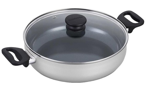 BRABANTIA, Brabantia Bräter »Indu+ 24 cm«, Brabantia Bräter »Indu+ 24 cm«, Aluminium