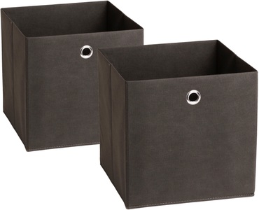 Schildmeyer, Schildmeyer Faltbox »Box«, 2er-Set mit Vliesüberzug, Schildmeyer Faltbox »Box«, 2er-Set mit Vliesüberzug