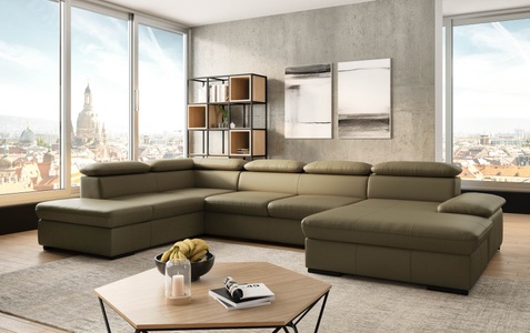 sit&more Wohnlandschaft »Alcudia U-Form«, wahlweise mit Bettfunktion