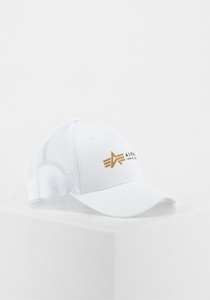 Alpha Industries, Alpha Industries Trucker Cap »ALPHA INDUSTRIES Accessoires - Headwear Alpha Label Trucker Cap«, Alpha Industries Trucker Cap »ALPHA INDUSTRIES Accessoires - Headwear Alpha Label Trucker Cap«