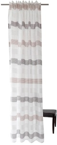 HOMING, HOMING Gardine »Lena«, (1 St.), Streifen, modern, Farbverlauf, Wohnzimmer, Schlafzimmer, HOMING Gardine »Lena«, (1 St.), Streifen, modern, Farbverlauf, Wohnzimmer, Schlafzimmer