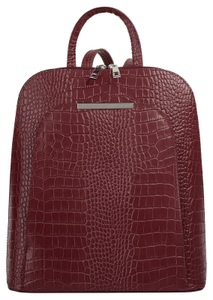 CLUTY, Cluty Cityrucksack, echt Leder, Made in Italy, Cluty Cityrucksack, echt Leder, Made in Italy