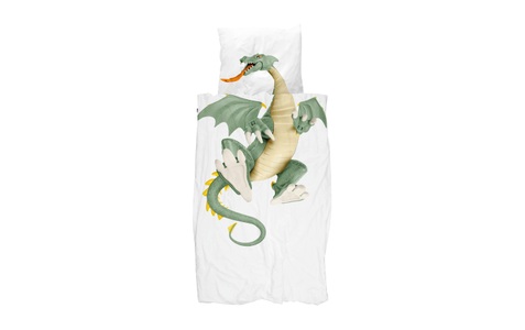 SNURK, Snurk Kinderbettwäsche »Dragon Bettwäschegarnitur«, 