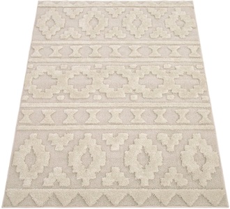 PACO HOME, Paco Home Hochflor-Teppich »Genua 744«, rechteckig, Uni Farben, Hoch-Tief Effekt, modernes Design, sehr weicher Flor, Paco Home Hochflor-Teppich »Genua 744«, rechteckig, 34 mm Höhe, Uni Farben, Hoch-Tief Effekt, modernes Design, sehr weicher Flor