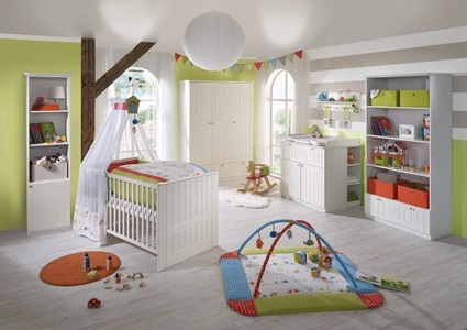 Roba, Roba Babyzimmer Set (3-tlg) Kinderzimmer »Dreamworld 3« 3-türig, 