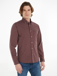 Tommy Hilfiger, Tommy Hilfiger Langarmhemd »HOUNDSTOOTH RF SHIRT«, Tommy Hilfiger Langarmhemd »HOUNDSTOOTH RF SHIRT«