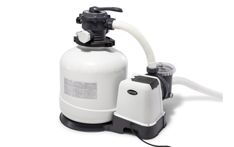 Intex, Intex Sandfilterpumpe Krystal Clear 9200 l / h ab 50 m Filteranlage, Intex Pool-Filterpumpe »Krystal Clear«