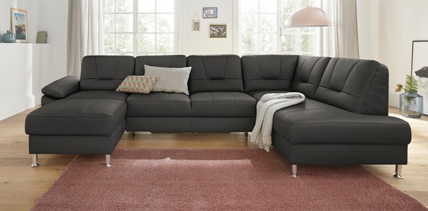 exxpo - sofa fashion, exxpo - sofa fashion Wohnlandschaft, wahlweise mit Bettfunktion, 