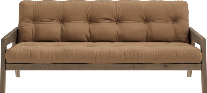 Karup Design Schlafsofa »Grab«, Mit Holzstruktur, inkl. Futonmatratze, Liegefläche 130x190 cm