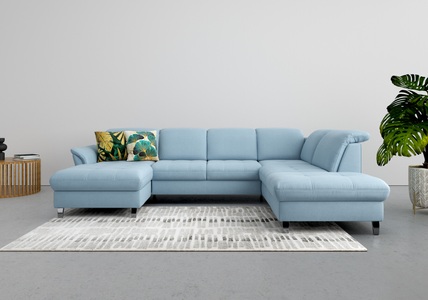 sit&more Wohnlandschaft, wahlweise mit Kopfteilverstellung, Bettfunktion und Stauraum