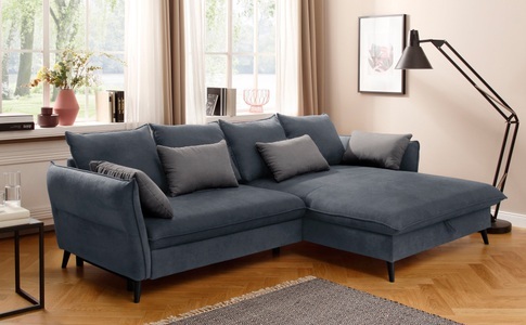 Home affaire Ecksofa »Tirano«, wahlweise mit Bettfunktion und Bettkasten