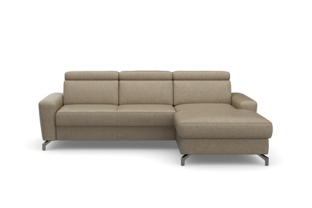 sit&more Ecksofa, inklusive Kopfteilverstellung, wahlweise mit Bettfunktion und Bettkasten