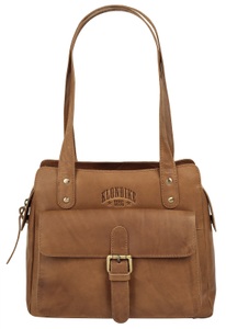 Klondike 1896, Klondike 1896 Henkeltasche, (1 tlg.), echt Leder, Klondike 1896 Henkeltasche, echt Leder