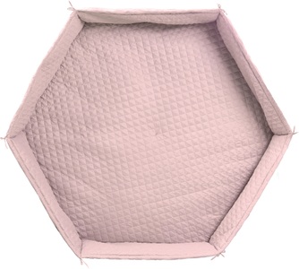 Roba, roba Laufgittereinlage 6-eckig Style rosa, Laufgittereinlage ROBA STYLE 6-Eck (Farbe: rosa)