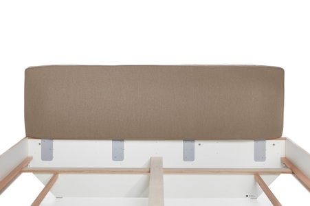 Müller SMALL LIVING, Müller SMALL LIVING Kopfteil »FLAI Polsterkopfteil«, Ergänzung für Einzelbett »FLAI«, ohne Kopfteil, Müller SMALL LIVING Kopfteil »FLAI Polsterkopfteil«, Ergänzung für Einzelbett »FLAI«, ohne Kopfteil