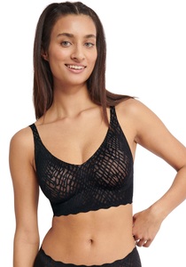 sloggi Bustier »ZERO Feel Bliss Bralette«, nahtlos mit Spitzenoptik