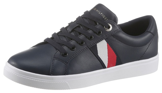 Tommy Hilfiger, Tommy Hilfiger Sneaker »CORPORATE TOMMY CUPSOLE«, mit seitlichen Streifen, 