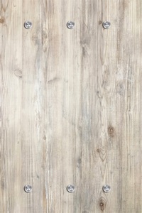 QUEENCE, queence Garderobe »Holzoptik«, queence Garderobenleiste »Holzoptik«, Wandgarderobe, Garderobe, platzsparend, modern
