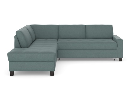 DOMO collection, DOMO collection Ecksofa »Florentina«, wahlweise mit Bettfunktion, DOMO collection Ecksofa »Florentina L-Form«, wahlweise mit Bettfunktion, mit Kontrastnaht