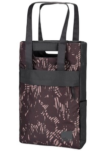 Jack Wolfskin, Jack Wolfskin Shopper mit Rucksackfunktion Piccadilly one size dunkelblau phantom all over, Jack Wolfskin Piccadilly One Size dunkelblau phantom all over