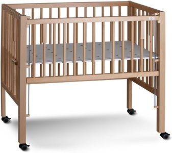 tiSsi, tiSsi® Beistellbett »MAXI Boxspring, natur«, inklusive Matratze, Made in Europe, tiSsi® Beistellbett »MAXI Boxspring, natur«, inklusive Matratze; Made in Europe