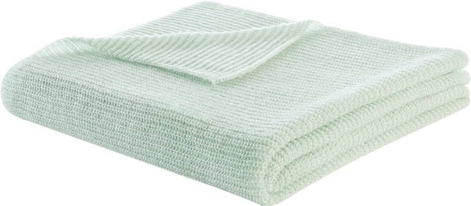 biederlack, BIEDERLACK Wohndecke »Mesh Knit«, BIEDERLACK Wohndecke »Mesh Knit«, Kuscheldecke