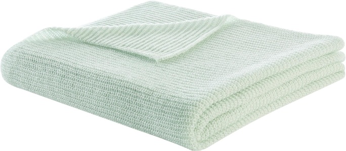 biederlack, BIEDERLACK Wohndecke »Mesh Knit«, BIEDERLACK Wohndecke »Mesh Knit«, Kuscheldecke