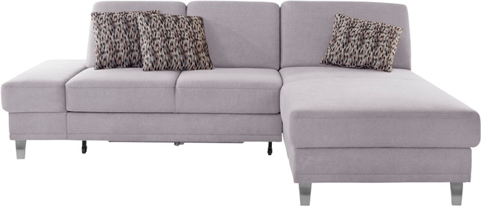 sit&more Ecksofa »Clio V«, wahlweise mit Bettfunktion oder Vorziehsitz und Bettkasten, Inklusive Federkern