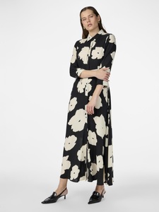 Y.A.S Hemdblusenkleid »YASSAVANNA LONG SHIRT DRESS«, mit 3/4 Ärmel