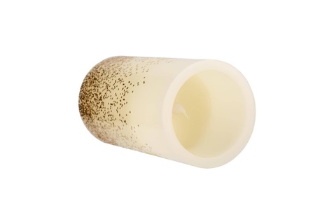 Pauleen, Pauleen Golden Glitter Candle LED-Kerze 2er Set, Pauleen LED-Kerze »LED-Kerzen Set Goldfarbenen Glitt«