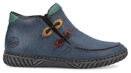 Rieker, Rieker Schlupfboots, mit Kontrastdetails, 
