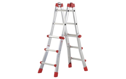 Hailo, HAILO Teleskopleiter 4 x 3, Hailo Teleskopleiter 4 x 3 Sprossen