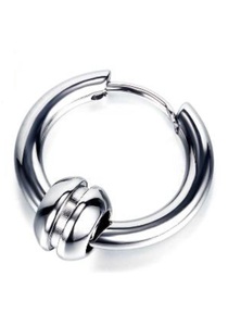 FIRETTI, Firetti Single-Creole »Balls«, Firetti Single-Creole »Schmuck Geschenk Ohrschmuck einzeln Balls«, Elemente abnehmbar